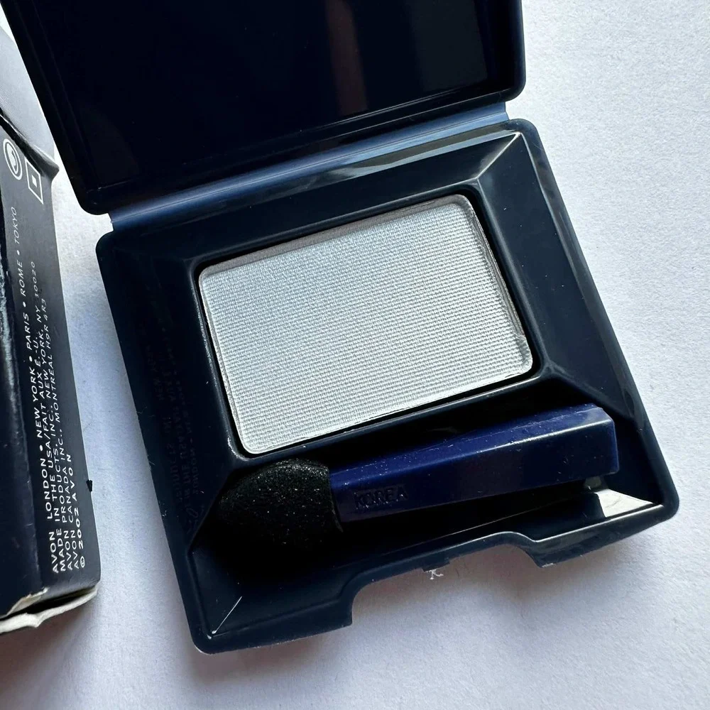 Avon True Color Powder Eyeshadow‎ Single Blue Ice Shimmer Vintage 2002